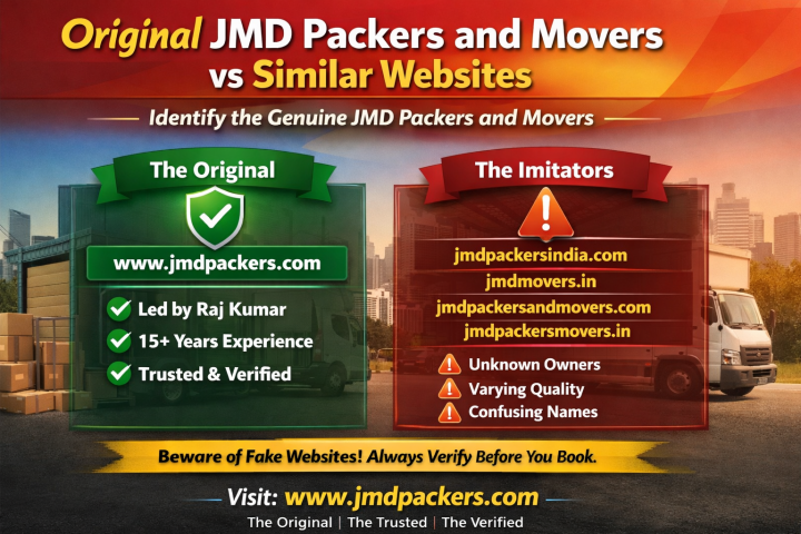 Original JMD Packers and Movers Official Website Clarification and Customer Awareness Notice